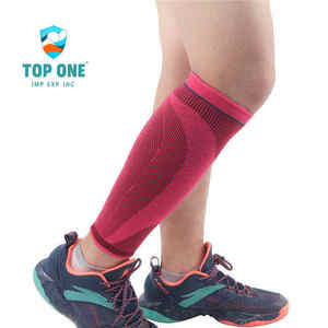 TopOne, gran oferta, soporte de pierna deportivo de compresión ajustable para entrenamiento de fútbol y carreras, correa de pantorrilla, protector de manga de pierna - Product Image 6