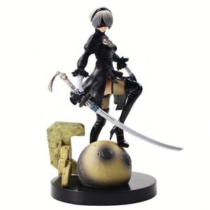 15ซม. Nier automata yorha No.2ประเภท B 2B No.9ประเภท S 9s การ์ตูน Nier: automata กับดาบสะสมโมเดลตุ๊กตาของเล่น - Product Image 5