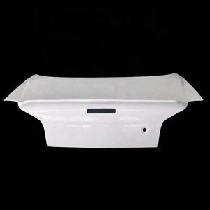 Maletero de Fibra de Vidrio Tipo DL para Nissan Skyline R34 GTR GTT, Maletero Trasero de Fibra de Vidrio (con Orificio para Luz de Freno y Orificio para Llave) - Product Image 4