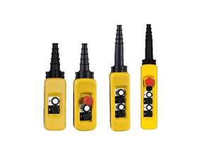 Envío Rápido XACA6713 600V 10A Interruptor de Grúa con Control Colgante Amarillo - Product Image 3