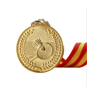 Premio bádminton logro medalla Académica