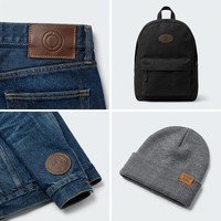 Écussons en cuir personnalisés pour vêtements, étiquettes à logo en relief, support de conception gratuit, faible MOQ, écologiques, certifiés GRS pour jeans et chapeaux