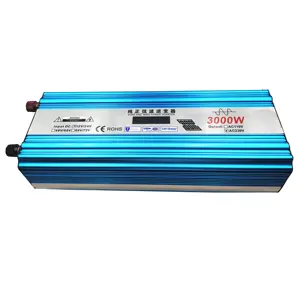 Best Price 3000W 12V 24V 110V 220V DC/AC Pure Sine Wave Off Grid Power Inverters for Home Appliance