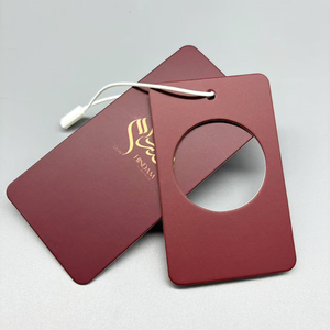 Hollowed-out popular clothing <b>tags</b> that can be customized with logos - Product Image 4
