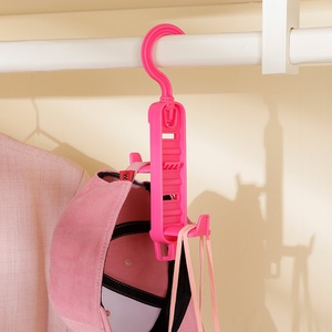 Plastic Handbag Hanger Purse Hooks Hanger Rack Multi Layer Storage Organizer Belt Tie <b>Scarf</b> Clothes Hanger - Product Image 1