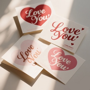 Precio bajo <span class=keywords><strong>Comprar</strong></span> Tarjeta <span class=keywords><strong>de</strong></span> regalo Orden en línea Patrón <span class=keywords><strong>de</strong></span> corazón Personalizado Gracias <span class=keywords><strong>Tarjetas</strong></span> Contenido personalizado - Product Image 1