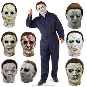 Zhizunlin spaventoso festa di Halloween mascherata maschera Horror Cosplay Costume lattice uccide <span class=keywords><strong>Michael</strong></span> myer maschere - Product Image 4