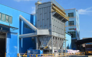 Kunden spezifische Umwelt Industrie Pulse Back Staubs ammler Pulver reinigung Staubs ammel maschine Gasen tsorgungs maschinen - Product Image 4