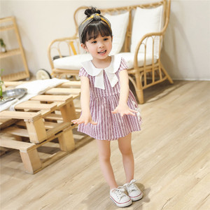 Vêtements pour enfants espagnols, ensembles de yoga pour enfants, vêtements pour filles arabes, robe avec culotte Hanes, achat en ligne à Taïwan - Product Image 2