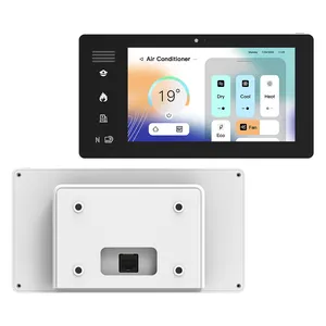 7 8inch 4G LTE Smart Home Panel Control Tablet Linux Builtroot Touch Screen Tablet With Wall Mount POE Zigbee NFC Type C