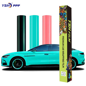 Precio al por mayor: Rollo de vinilo para coche de 1.52*18M, <span class=keywords><strong>serie</strong></span> PET Gloss Shark Grey, color PPF Film Release Nardo Grey Brooklyn Grey - Product Image 1