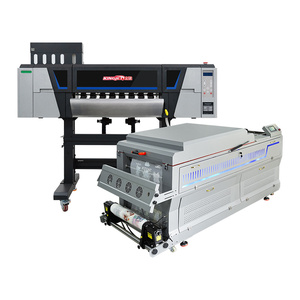 Stock américain <span class=keywords><strong>Imprimante</strong></span> DTF A1 grand format I3200 Roll-to-Roll Machine Nouveau pigment pour transfert direct de film Vêtements T-Shirts - Product Image 1