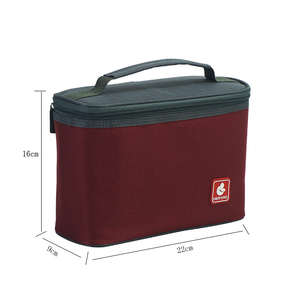 Oxford Fabric School Office Workers with Rice Thermal Insulation Cooler Lunch Box <b>Bag</b> for <b>Men</b> - Product Image 4