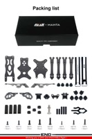 Châssis de drone Axisflying MANTA 30 2025 - Construction en fibre de carbone haute résistance et métal, 3 pouces, compatible avec le design de moule privé O4 LIT