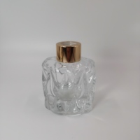 Bouteilles diffuseurs de parfum en verre dépoli transparent 50ml/100ml, décoration d'intérieur, désodorisant, bouchon à vis, emballage vide