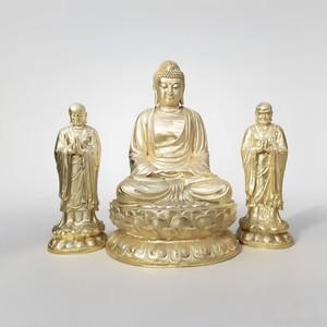 Best-Selling Religious Temple Decor Life-Size Cast Aluminum Seated Golden Buddha <strong>Figurine</strong> for Feng Shui - Product Image 1