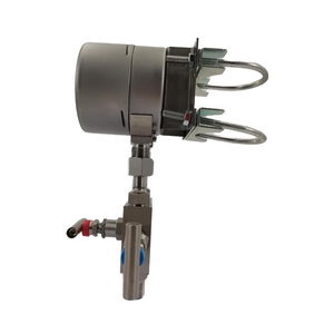 100mmステンレス鋼ハウジング差圧ゲージ1/2インチNptスレッド複数の産業向け製品カテゴリ - Product Image 4