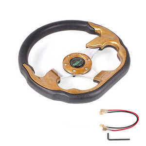 Volant de course RASTP Racing 13 pouces, design en fibre de carbone, pour voiture et kart - Product Image 5