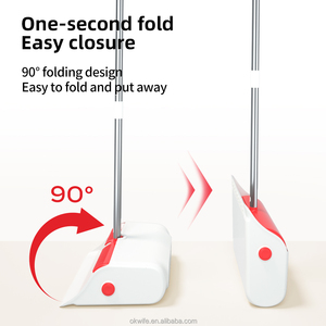 Koocca hộ gia đình Vật liệu vật nuôi sàn làm sạch chổi và quét dọn Bộ phụ kiện nhà bếp để làm sạch nhà sử dụng - Product Image 3