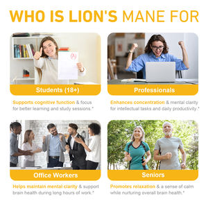 สารละลายของเหลวสกัดจากแผงคอสิงโตแบบหยดทำจากแผงคอสิงโตธรรมชาติ - Product Image 5