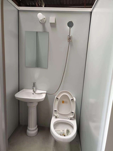 Inodoro Portátil de Plástico Desmontable y Plegable para Exteriores con Ducha para Hoteles, Inodoro y Cabina de Ducha para Exteriores - Product Image 3