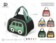 Borsa termica Cartoon Car 300D per la conservazione degli alimenti con chiusura a cerniera - Product Image 1