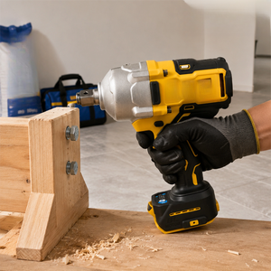 Llave de Impacto Inalámbrica de 2000N.m y 1 Pulgada, Herramienta Duradera para Reparación de Automóviles, Batería de Litio de 20V, Llave de Impacto para Trabajos de Construcción Industrial - Product Image 6