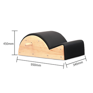 Wood Pilates Cadillac Reformer Combo Studio Oak Reformer con una torre de trapecio Cuerpo de mesa equilibrado 5 en 1 Set para el centro de <span class=keywords><strong>yoga</strong></span> en casa - Product Image 5