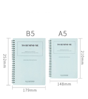Cuaderno de Espiral con Logotipo Personalizado, Tapa Dura de Papel Kraft, Cuaderno A5 A4, Diario Impreso para la Escuela