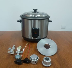 Olla Arrocera de Acero Inoxidable de Alta Calidad con Función de Mantener Caliente, Taza Medidora, Portátil, Electrodoméstico de Cocina - Product Image 6
