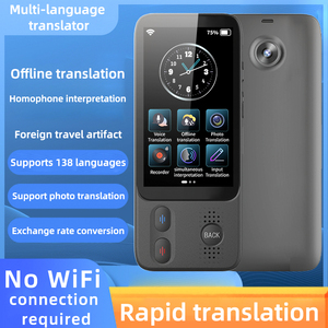 Dispositivo intelligente di traduzione fotografica in tempo reale in lingua 139 Wifi Mini interpretazione simultanea portatile S10 traduttore vocale - Product Image 6
