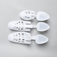 Arbre à chaussures réglable en plastique pour enfants Civière de chaussures transparente polyvalente pour enfants