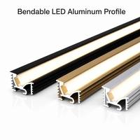 Profilé en aluminium LED pour miroir de vanité, bande lumineuse LED, canal LED, profilé en aluminium LED, canal en aluminium LED