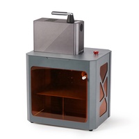 Machine de marquage laser à fibre 20W, refroidissement par air, mini machine de marquage laser à lumière bleue, marqueur laser pour métal et bois, prend en charge LightBurn