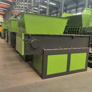 Large-Capacity Single-Shaft Shredder for Metal/<strong>Rubber</strong>/Wood/Plastic/Tire Processing 380V 37kW Alloy Steel Blades High Energy - Product Image 2