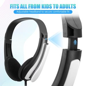 Nuovo auricolare cablato con Jack da 3.5mm Call Center professionale per computer portatili con auricolari e microfoni cablati <span class=keywords><strong>cuffie</strong></span> - Product Image 5
