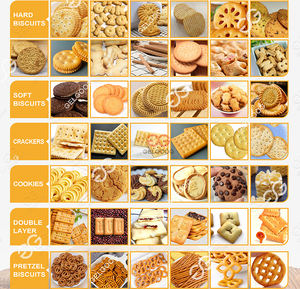 Machine automatique à craquelins d'ours, machine à biscuits aux œufs, ligne de production de biscuits mous - Product Image 6