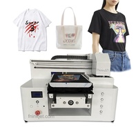 Nouvelle machine d'impression DTG à plat automatique A3 Pro pour T-shirts, haute vitesse, multifonction, pour usage domestique