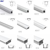 Profils d'extrusion en aluminium de qualité supérieure, étanches IP65, pour éclairage d'angle LED, W19.9mm H19.9mm