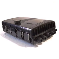 Boîtier de distribution de fibre optique FTTH 16 ports, boîtier de terminaison d'accès à la fibre optique extérieur avec séparateur PLC 1*16