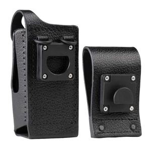 PMLN5865Aハードレザーキャリーケース<span class=keywords><strong>3</strong></span>スイベルベルトループ付きディスプレイラジオDP2600E DEP570E XPR3500Eモトローラトランシーバー用 - Product Image 1