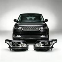 Para Land Rover Vogue L405 2013-2017, Faro Delantero Adaptativo AFS Semi-Ensamblado, 16 Pines, LED Xenón, D3S, 12V, 25W