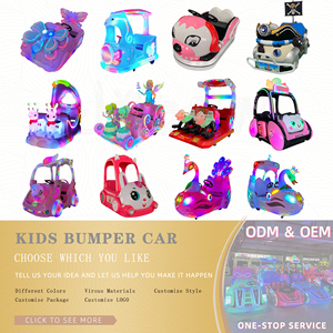 Joy2fun - Coche Eléctrico de Choque para Niños, Juego de Parque de Atracciones, Equipo de Juegos al Aire Libre - Product Image 2