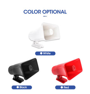 30W Sirena Blanca Alarma de Advertencia Impermeable Alta Potencia Interior Exterior Bocina Altavoz - Product Image 3