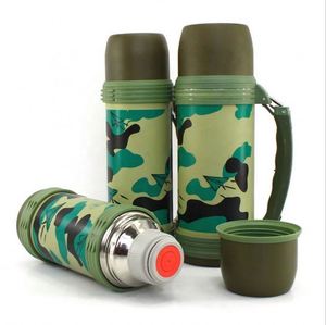 1200ml Large Climbing Outdoor Sport Water <b>Bottle</b> Custom Stainless Steel Thermos <b>Flask</b> <b>Bottle</b> Kettle - Product Image 5