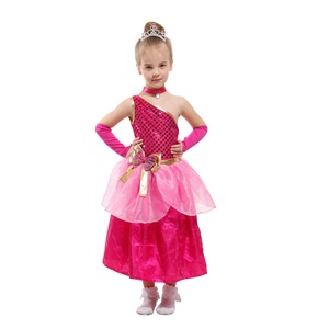 Costume d'Halloween pour filles, princesse élégante <span class=keywords><strong>Anna</strong></span> avec robe, polyester, en stock - Product Image 3