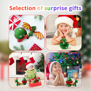 3D Christmas Dragon Egg <b>Toy</b> Cool Articulated Stress-Relief Dinosaur Animal Plastic Christmas Gift for Kids - Product Image 5