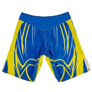 Pantalones cortos deportivos MMA hechos a medida al por mayor impresos por sublimación para entrenamiento deportivo y entrenamiento de lucha para adultos - Product Image 2
