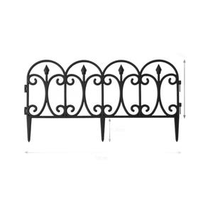 Valla de Jardín de Plástico, Rectangular, Estilo Clásico, Decoración de Paisaje, Fácil de Montar - Product Image 4