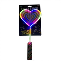 Bâton lumineux LED de Noël de 18 pouces, baguette néon en PVC, jouet lumineux pour adultes et enfants, nouveau design, événements de Pâques